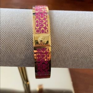 Coach bangle bracelet